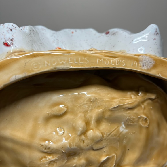 Vintage 80’s Nowell’s Mold’s ceramic básquet - Picture 5 of 8